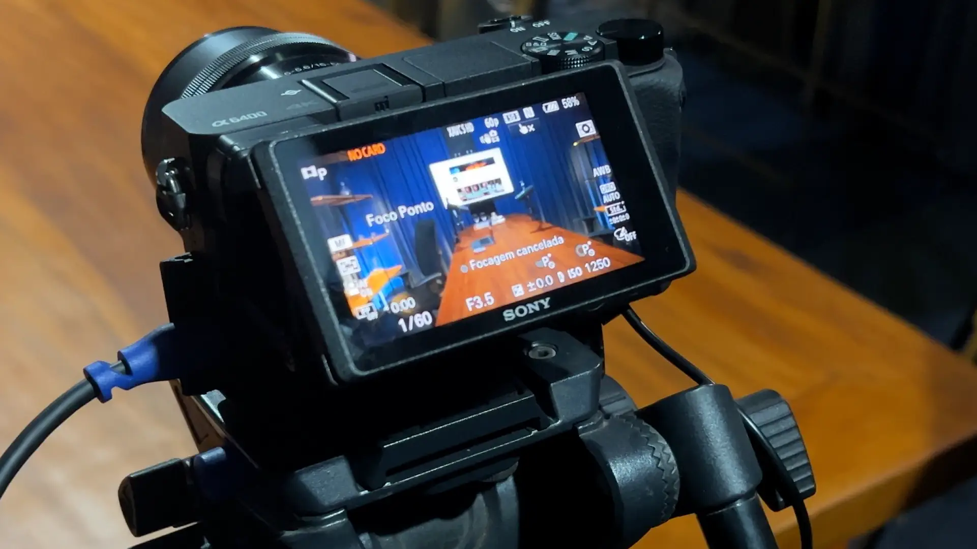 Equipamentos e captação profissional